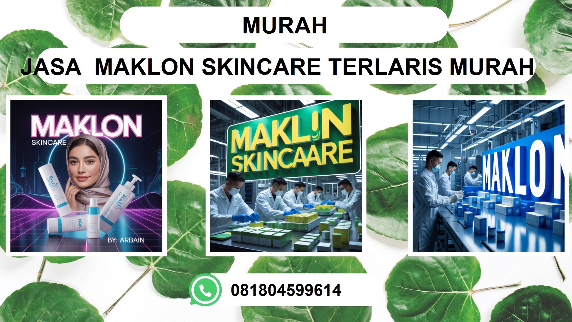 Pabrik Maklon Kosmetik Murah - Review Jujur & Keunggulan