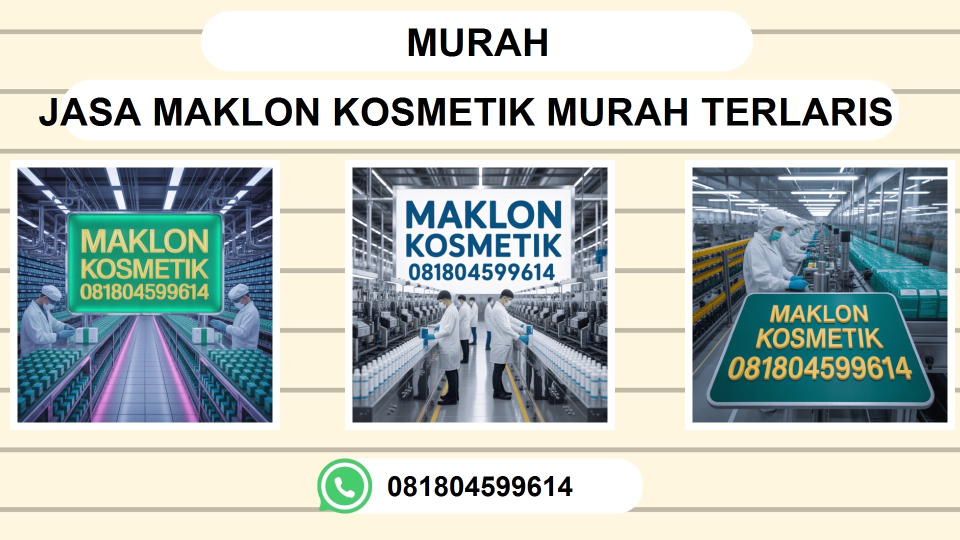Jasa Maklon Obat Kosmetik - Alasan Kenapa Harus Memilih Ini
