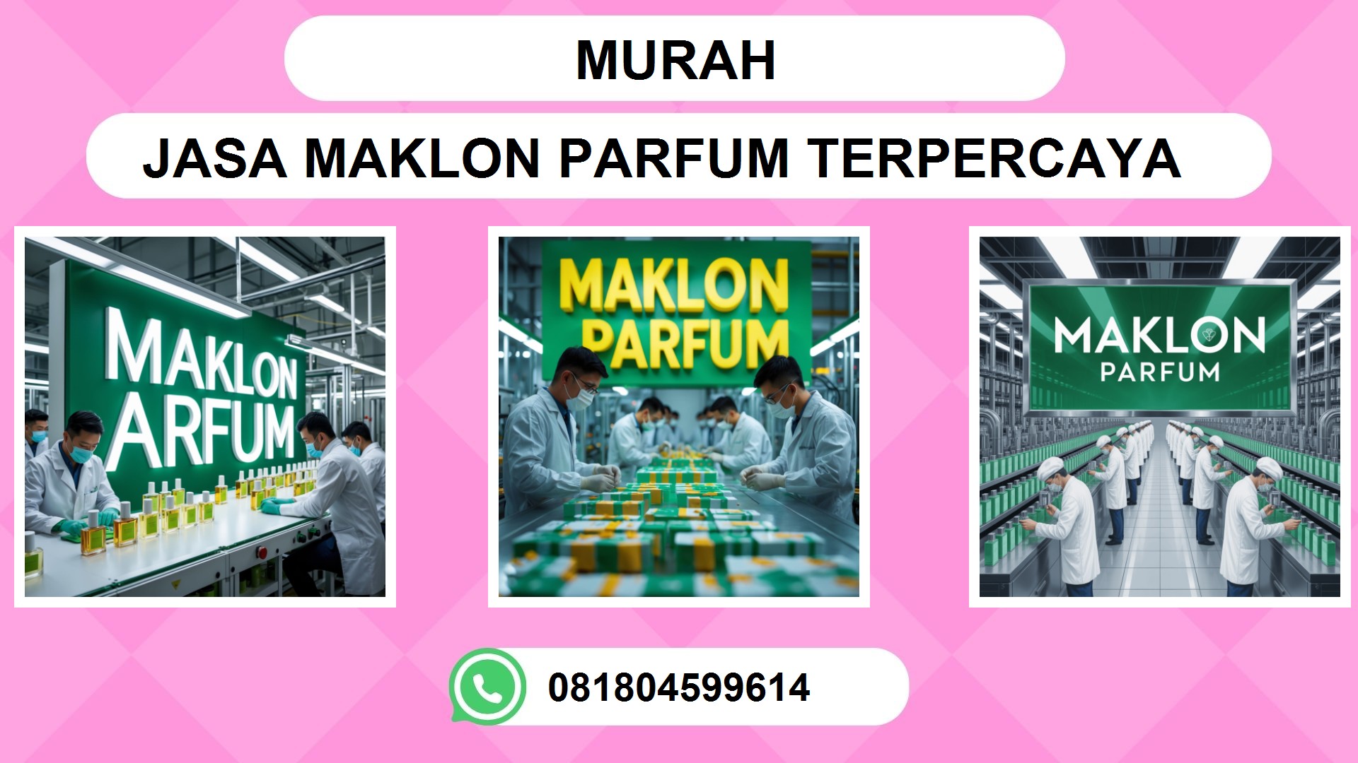 Pabrik Maklon PARFUM Terpercaya - Alasan Kenapa Harus Memilih Kami