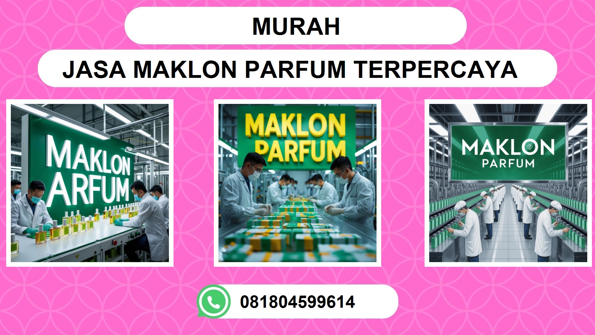 Pabrik Maklon PARFUM Terpercaya - Testimoni & Pengalaman Pelanggan