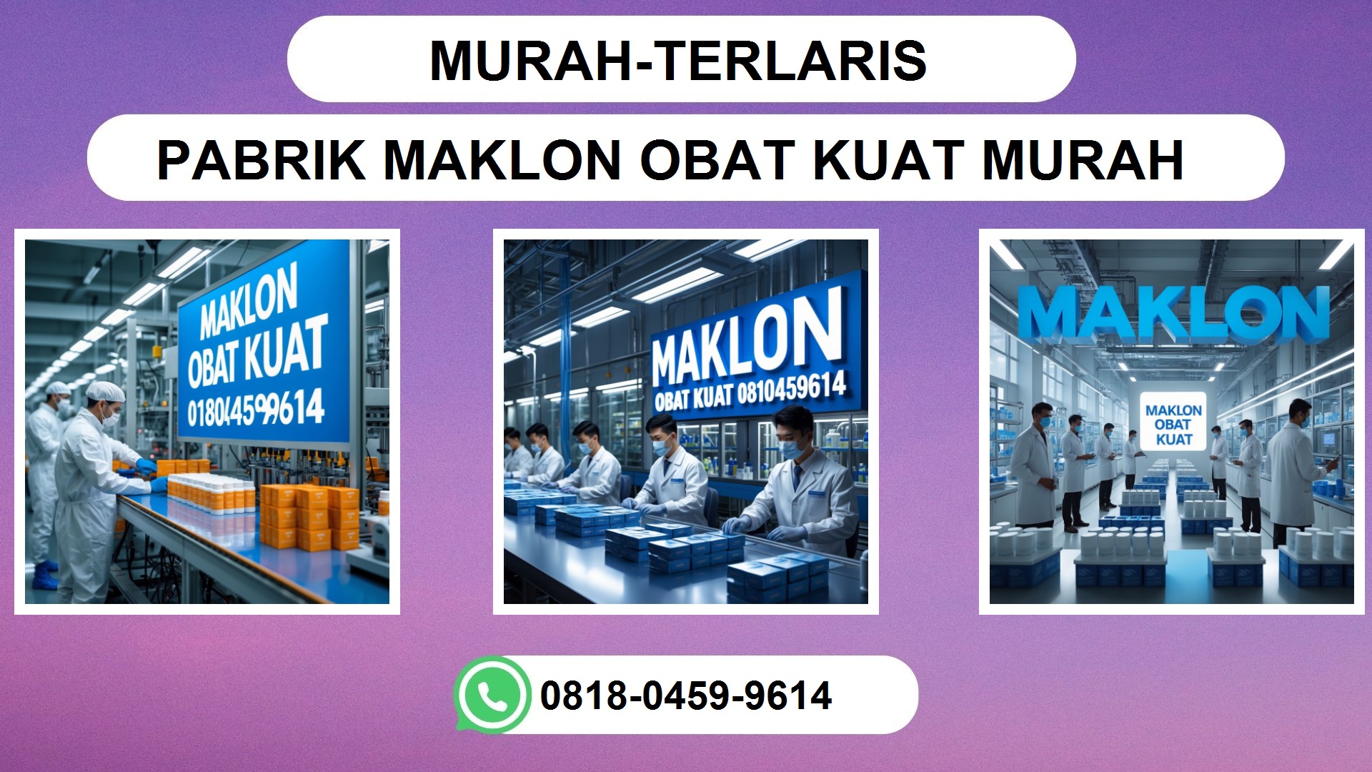 Jasa Maklon OBAT KUAT Terlaris Murah - Daftar Harga & Paket Hemat