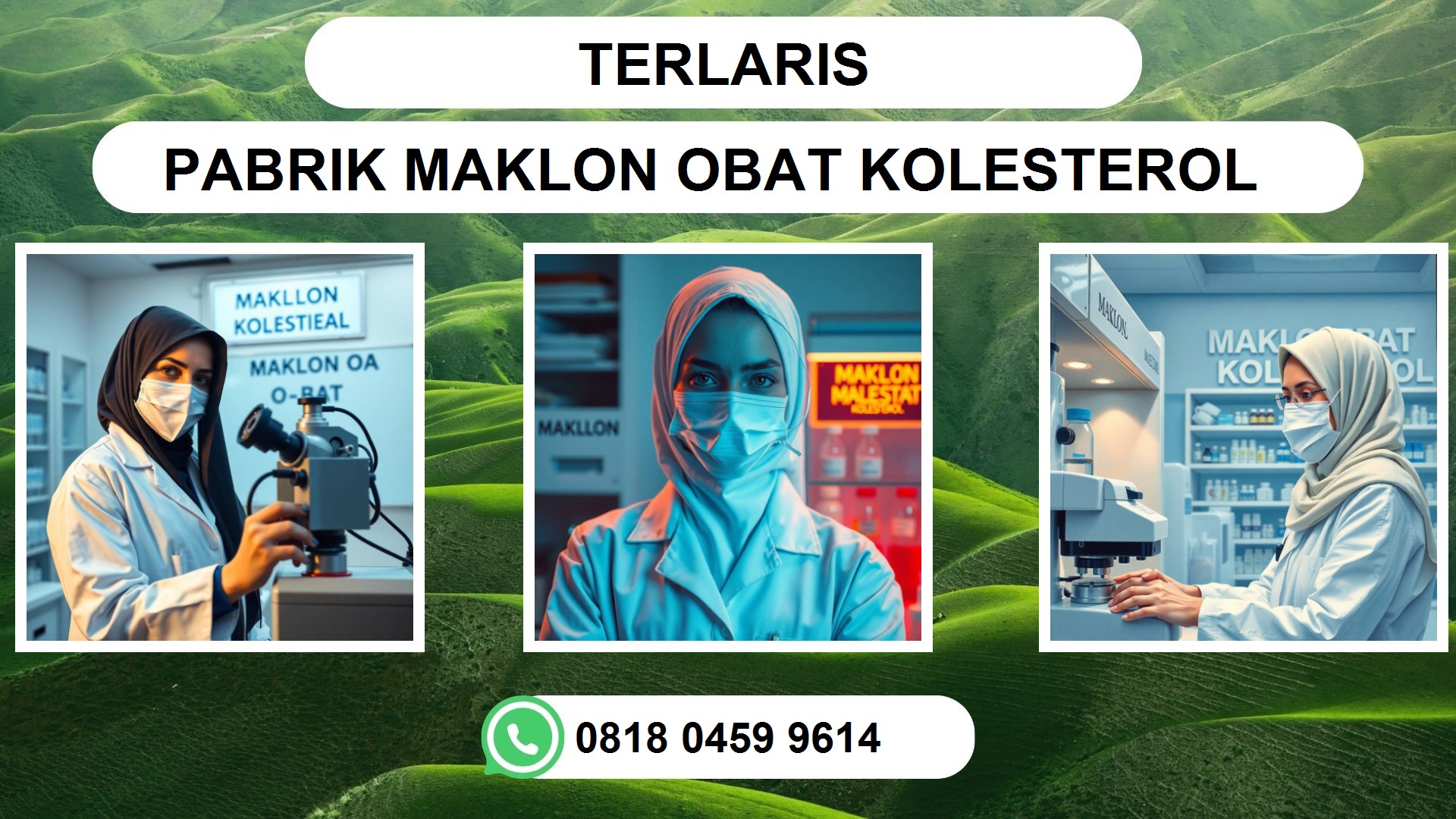 Pabrik Maklon OBAT KOLESTEROL Murah - Testimoni & Pengalaman Pelanggan