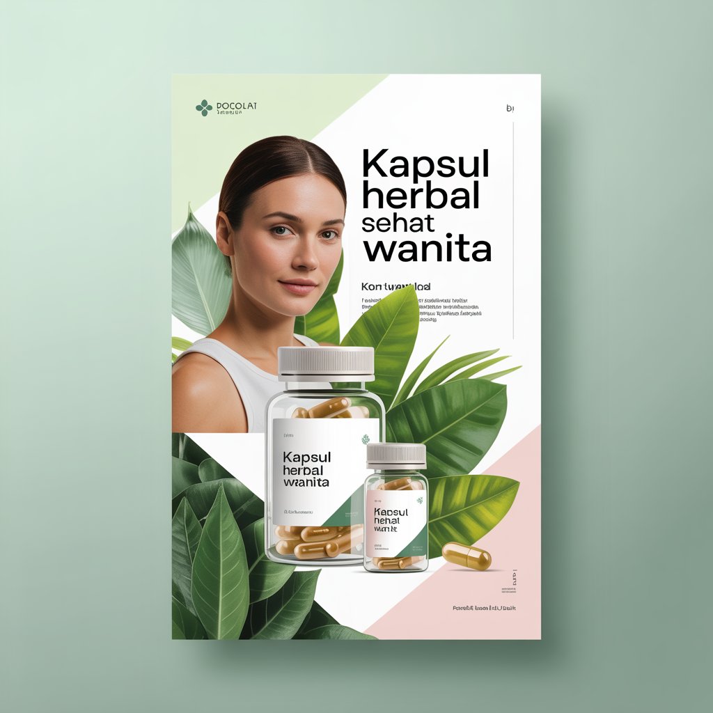Suplemen Herbal Wanita untuk Kesehatan Rahim dan Ovarium - Penawaran Spesial 30