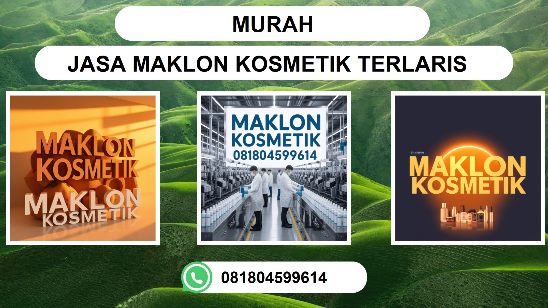 Jasa Maklon Kosmetik Murah Solusi Terbaik untuk Bisnis Anda