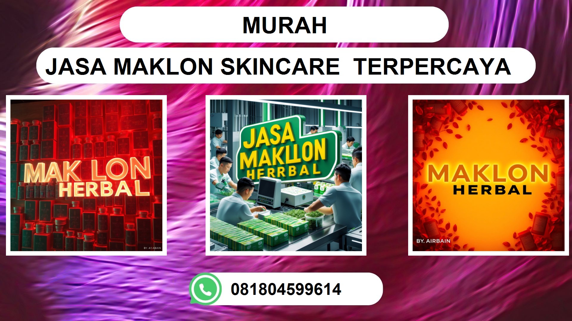 PABRIK MAKLON OBAT HERBAL Membantu Mendukung Kesehatan Anda