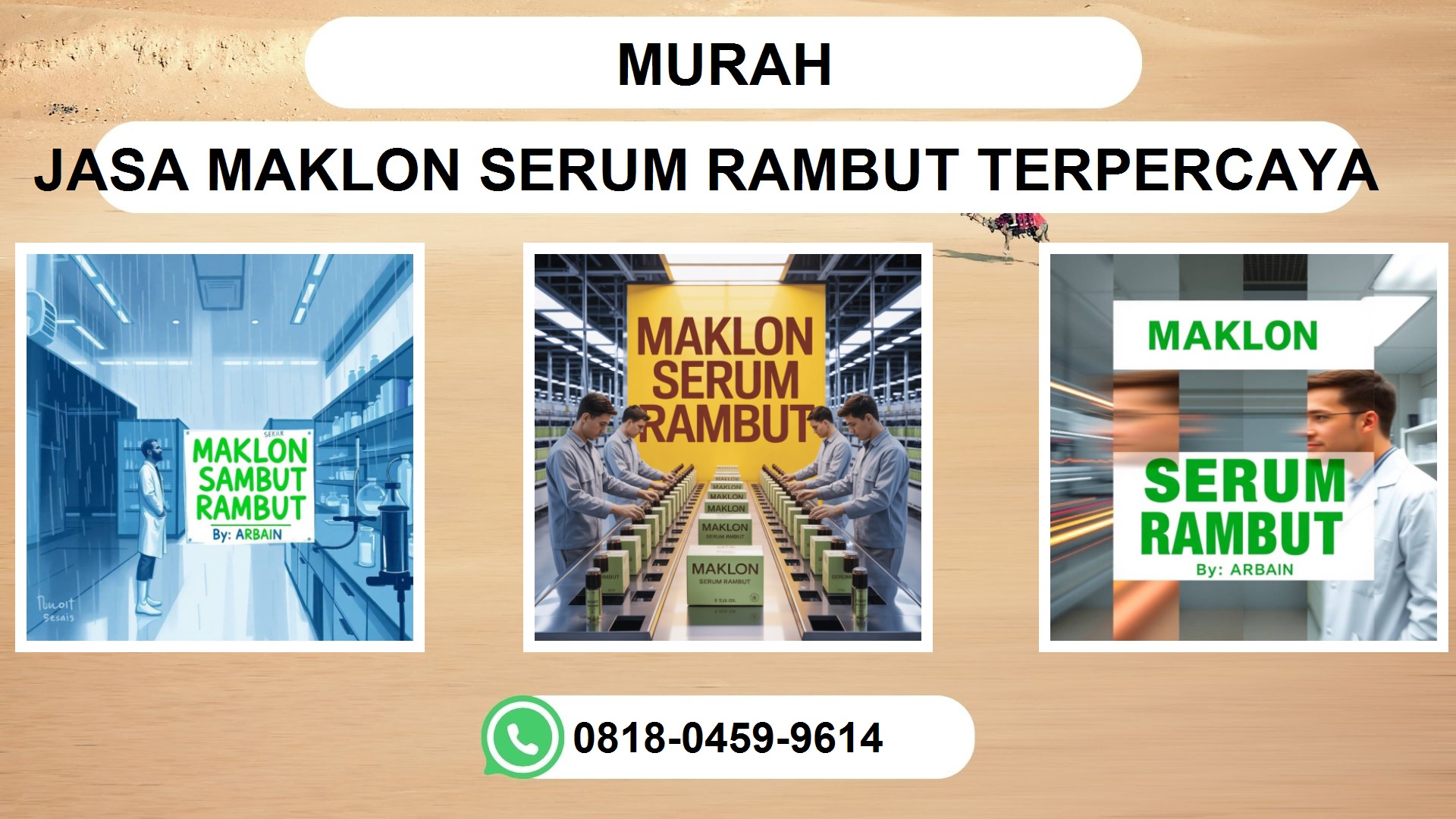 PABRIK MAKLON SERUM RAMBUT Membantu Mendukung Kondisi Rambut Anda