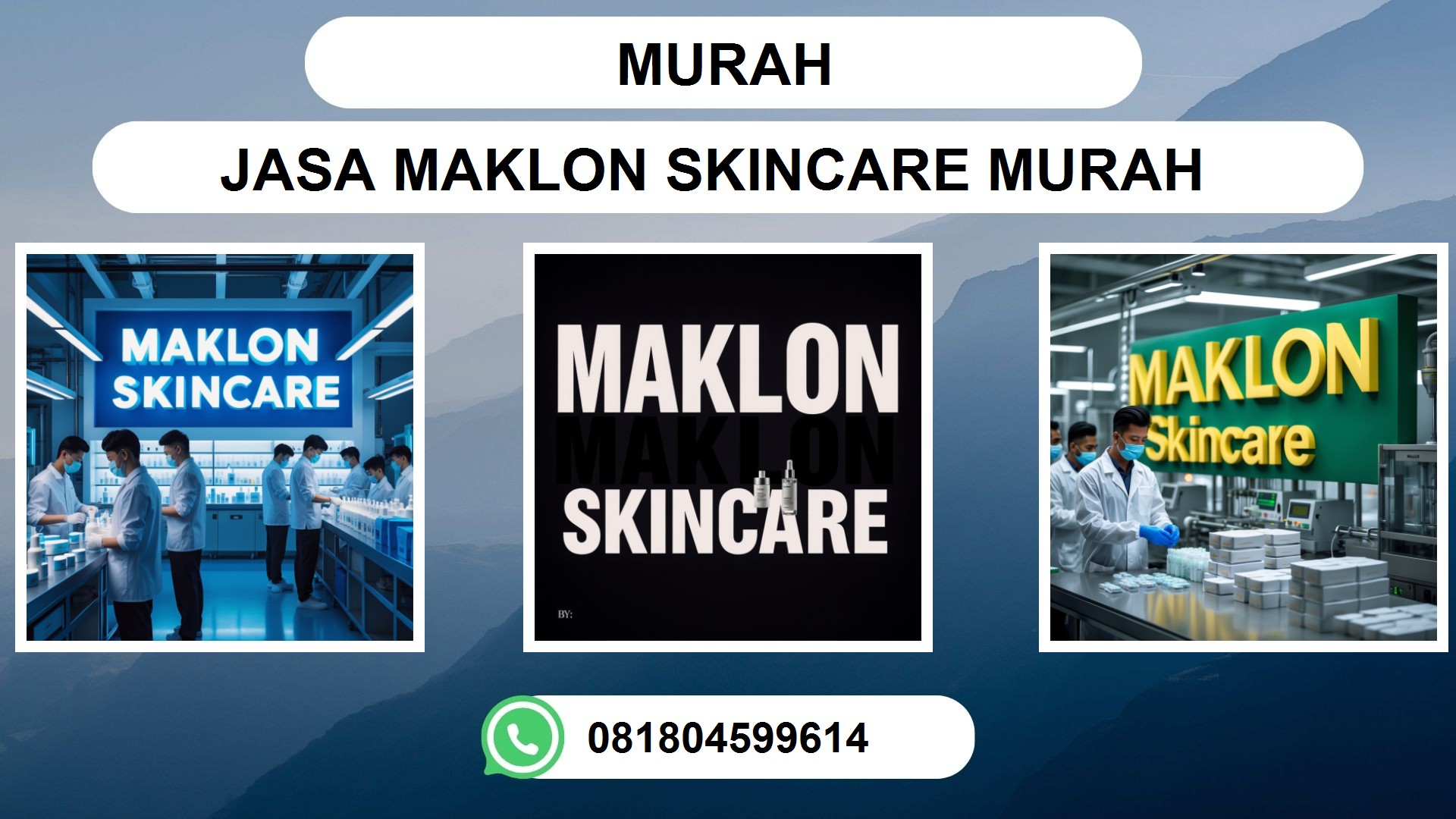 Pabrik Maklon SKINCARE MURAH Terpercaya Solusi untuk Bisnis Kecantikan Anda