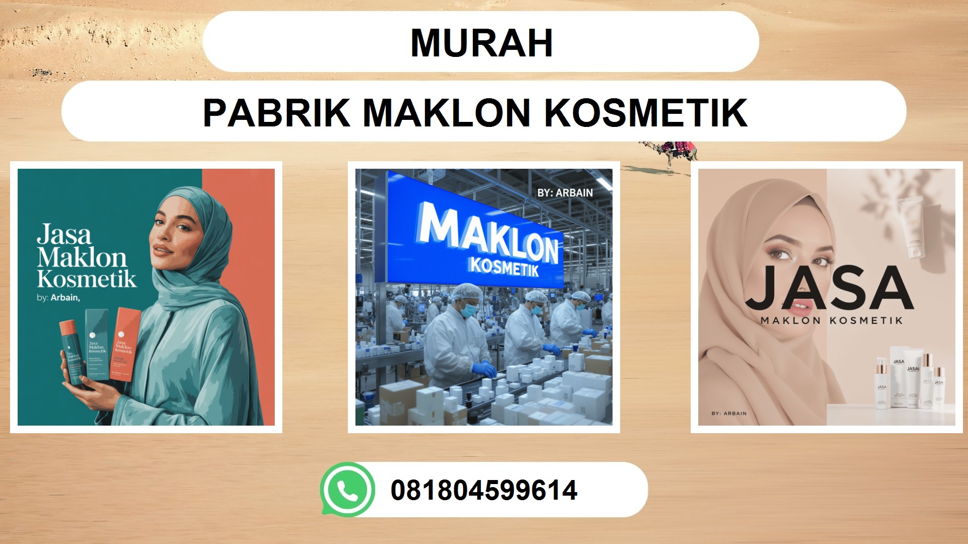 Pabrik Maklon Kosmetik PT ARBAIN JAYA INVESTAMA: Solusi Terpercaya untuk Pemilik Brand
