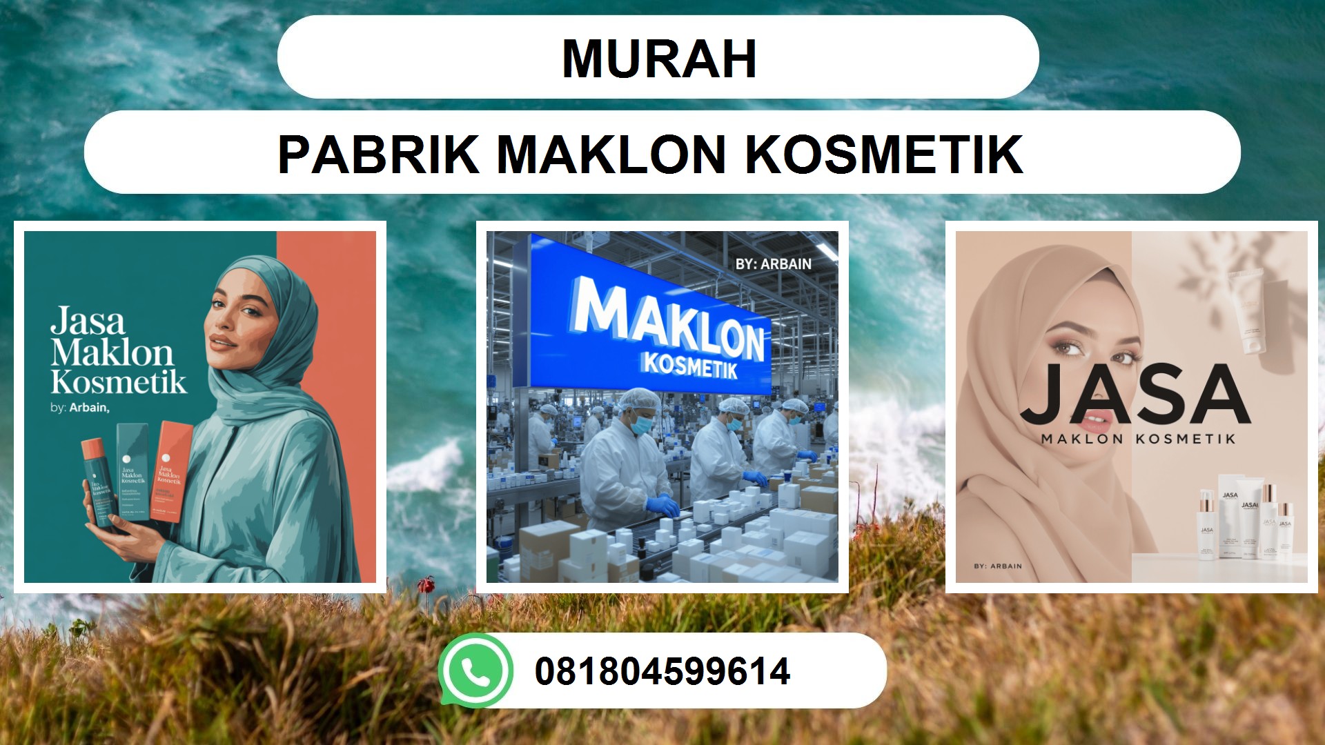 Pabrik Maklon Kosmetik PT ARBAIN JAYA INVESTAMA