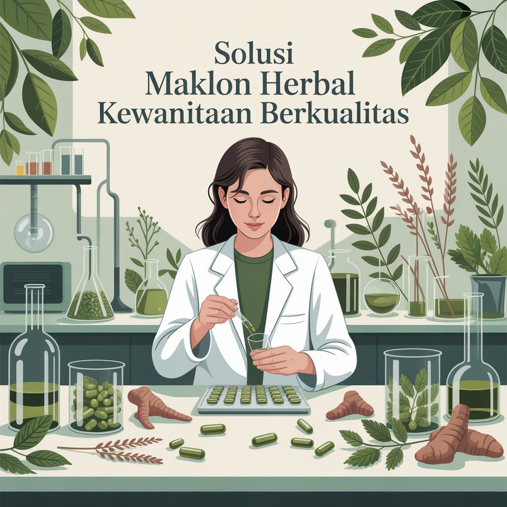 Maklon Kapsul Herbal untuk Mengatasi Keputihan dan Bau Tak Sedap Secara Alami