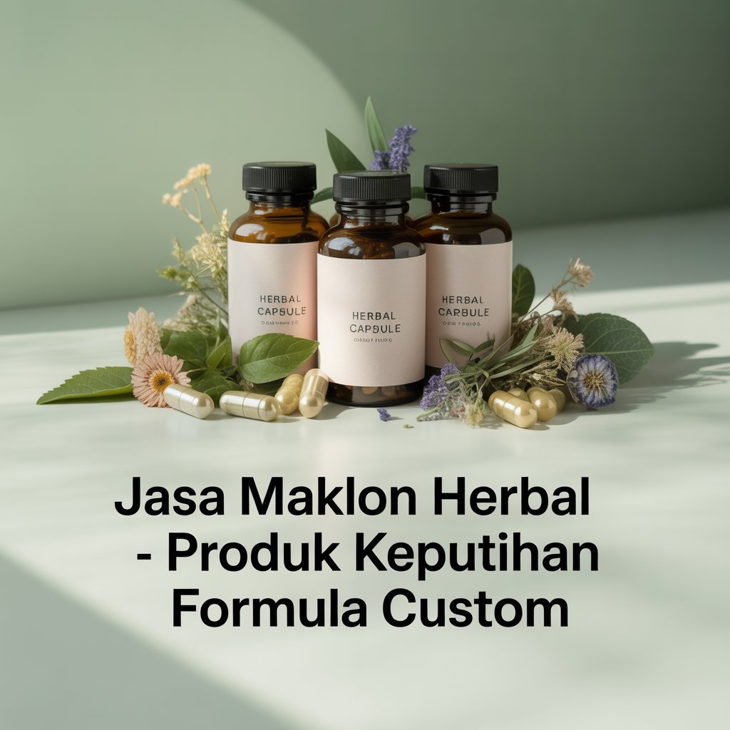Maklon Kapsul Herbal untuk Mengatasi Keputihan dan Bau Tak Sedap Secara Alami