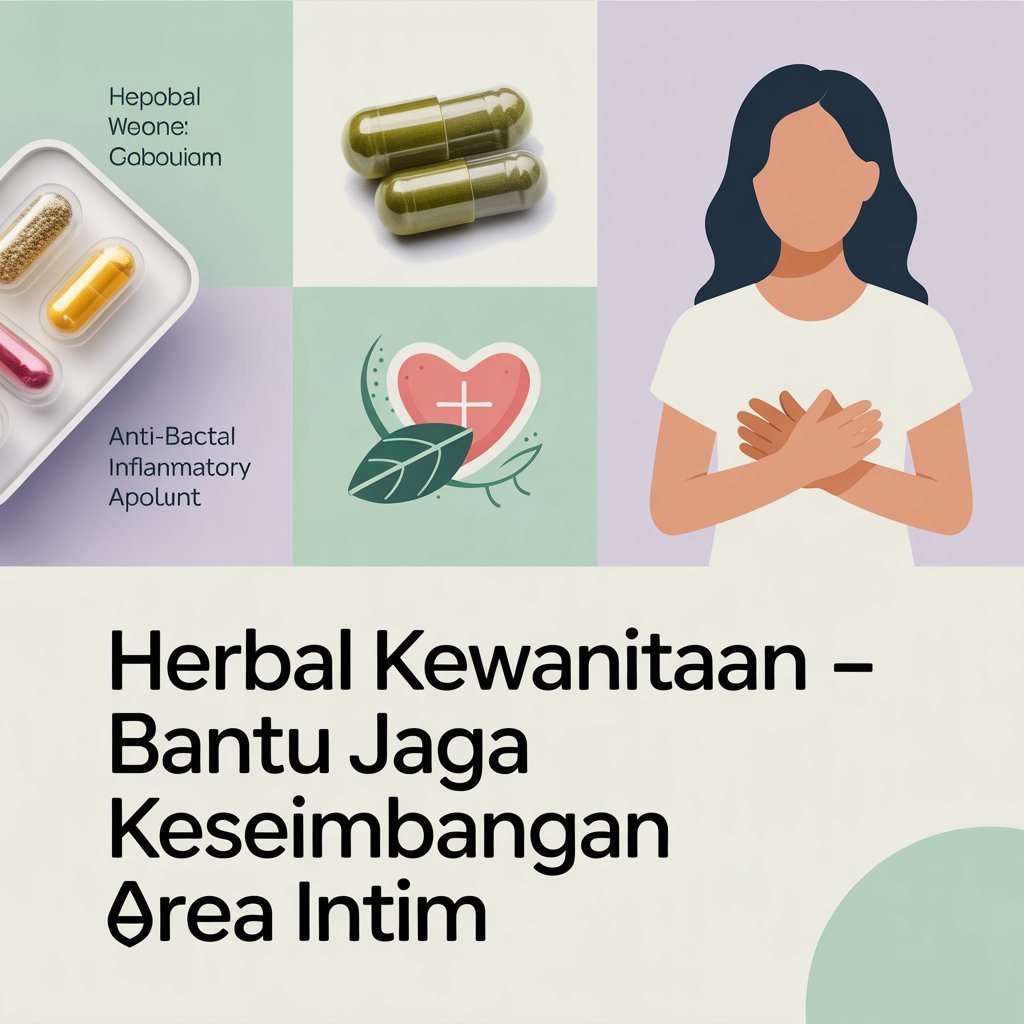 Solusi Maklon Obat Kapsul Herbal untuk Perawatan Area Intim Wanita