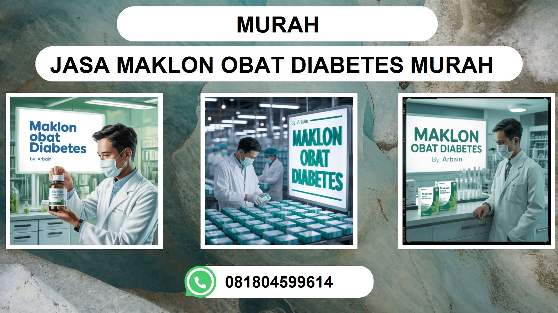 Jasa Maklon Obat Diabetes Terpercaya dan Berkualitas