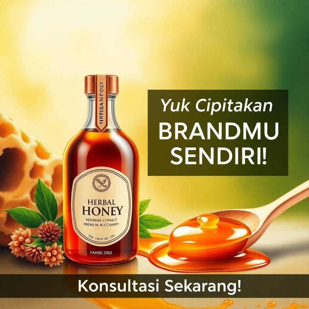 Jasa Maklon Madu Herbal Terpercaya untuk Membuat Brand Sendiri
