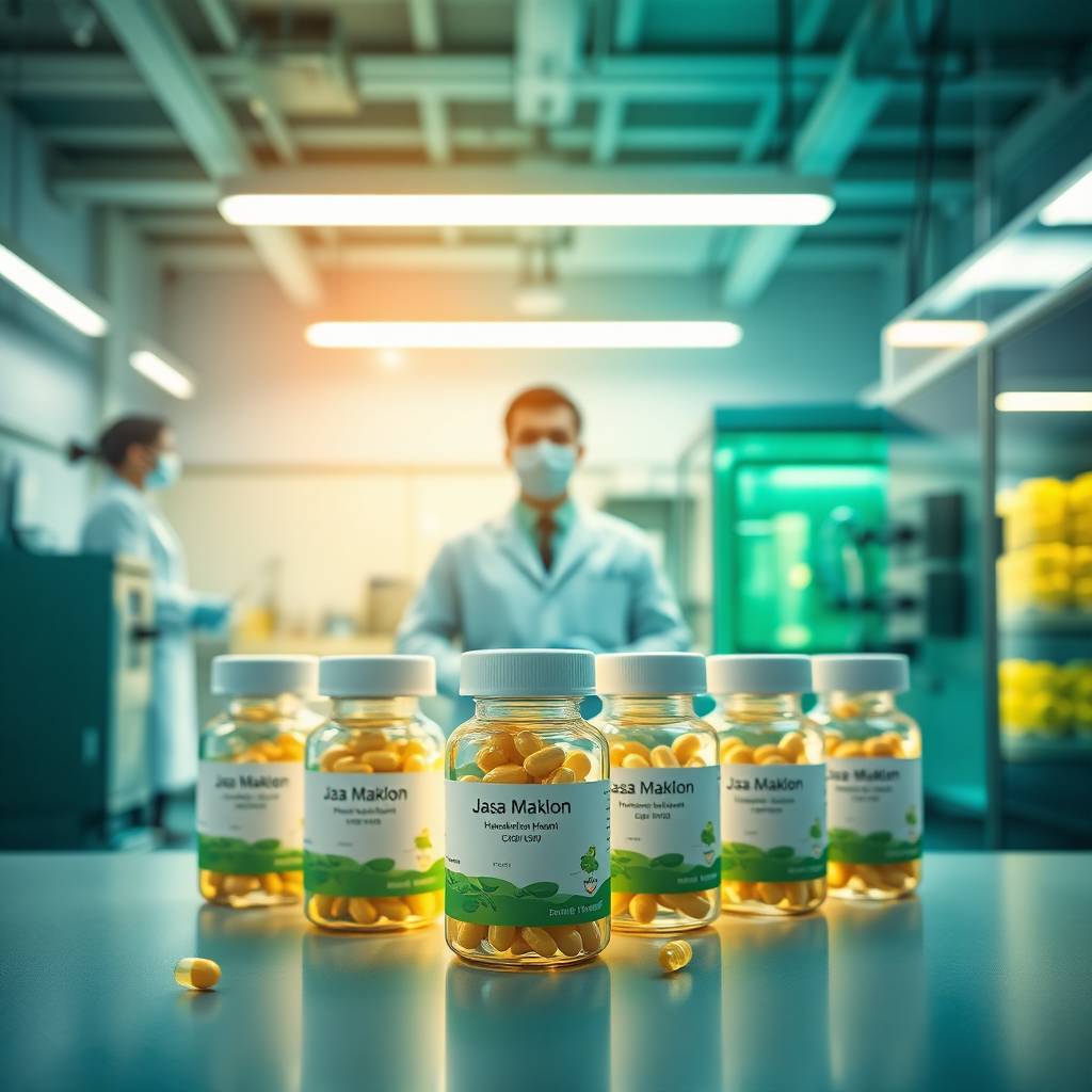 Maklon Obat Herbal Asam Urat dengan Sistem Manufaktur Higienis dan Terstandar