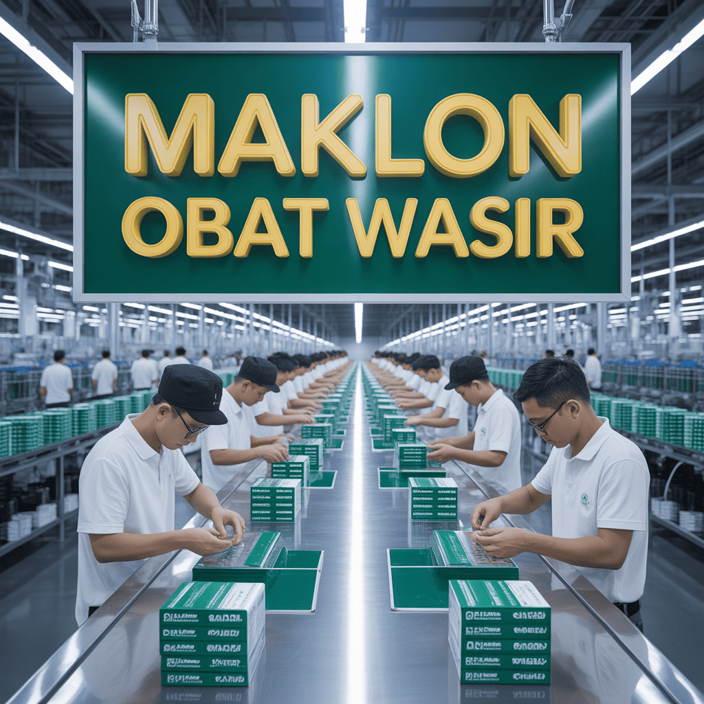 Jasa Maklon Obat Wasir: Bisnis Menguntungkan untuk Orang yang Ingin Membangun Brand Sendiri