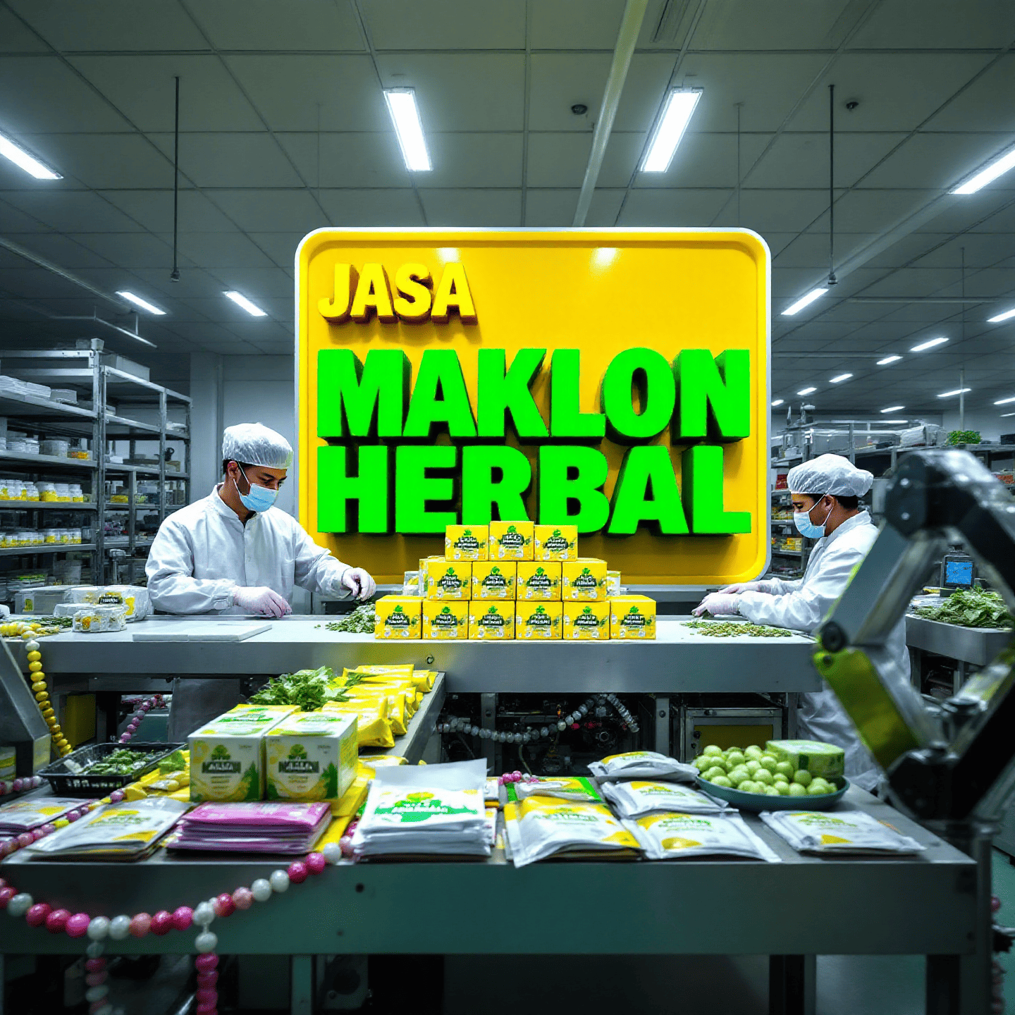 Pesan Pabrik Jasa Maklon Obat Ambeien Wasir dengan Aman dan Transparan