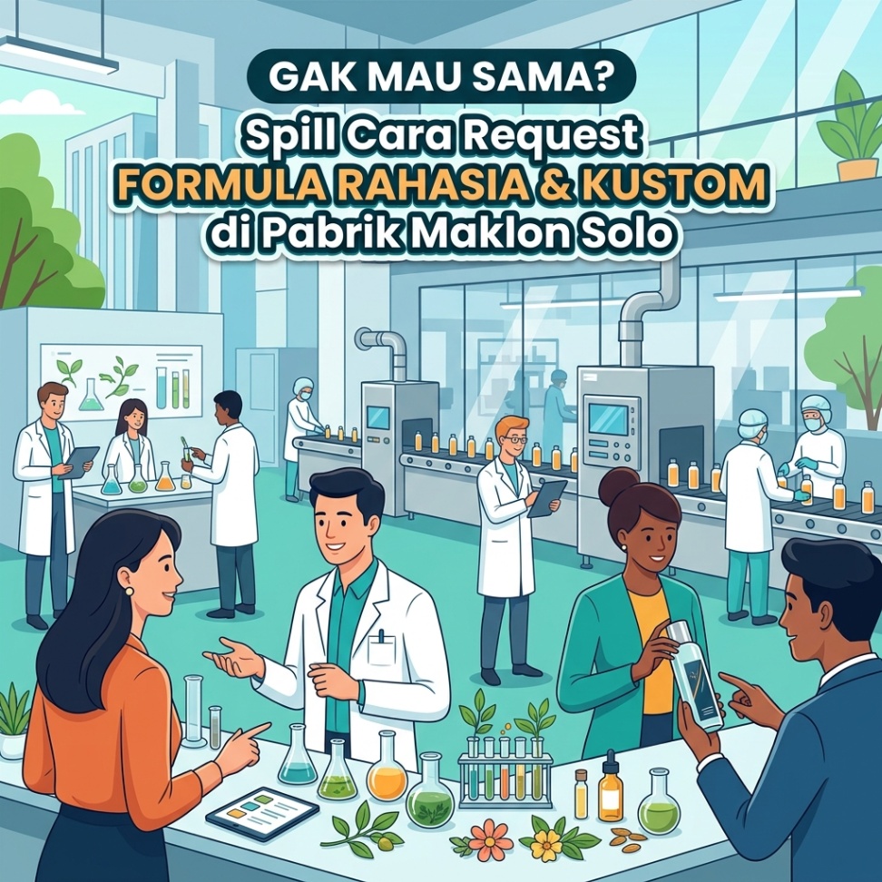 Tak Perlu Canggih, Ini 6 Manfaat Utama Pabrik Maklon Solo untuk Mengatasi Masalah Target Pasar