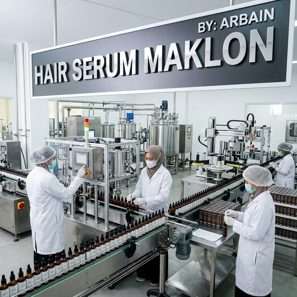Pesan Jasa Maklon Serum Rambut dengan Aman: Cara yang Tepat untuk Merek Kosmetik Anda