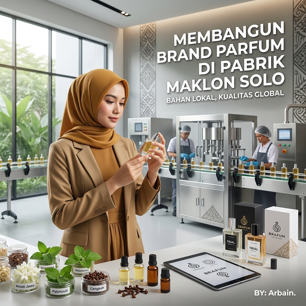 Ciptakan Produk Parfum Berkualitas dengan Pabrik Maklon Arbain: Solusi untuk Bisnis Anda