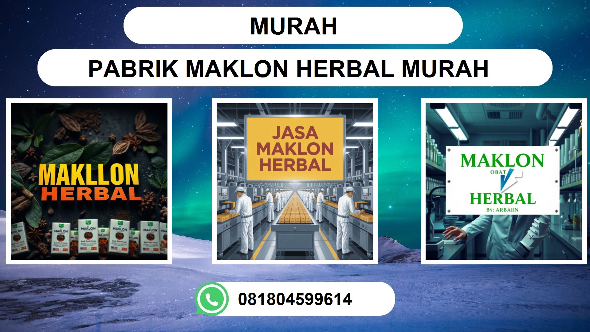 Pabrik Maklon Obat Herbal yang Cocok untuk Bisnis Herbal Masa Depan