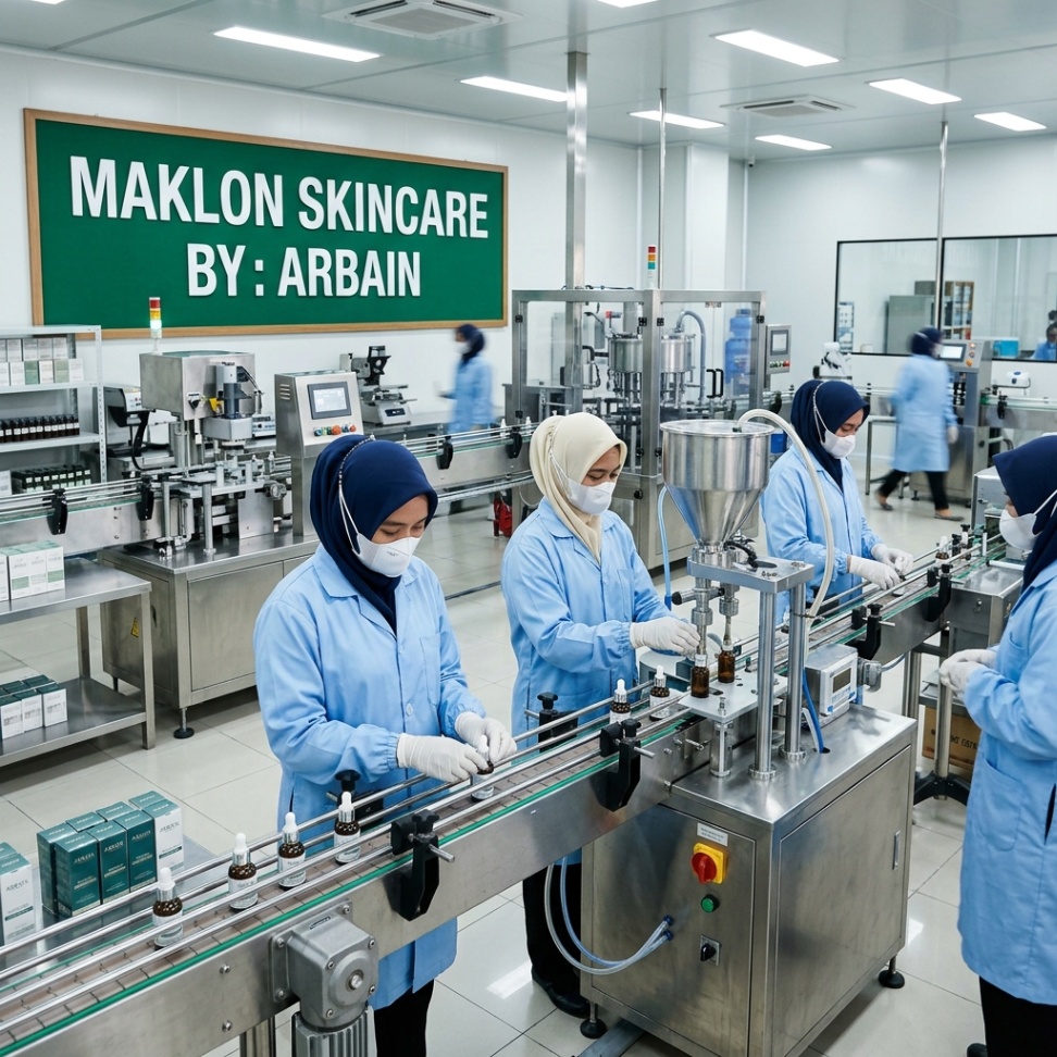 Pabrik Maklon Skincare Terpercaya dengan Bukti Sosial dan Pengalaman Umum