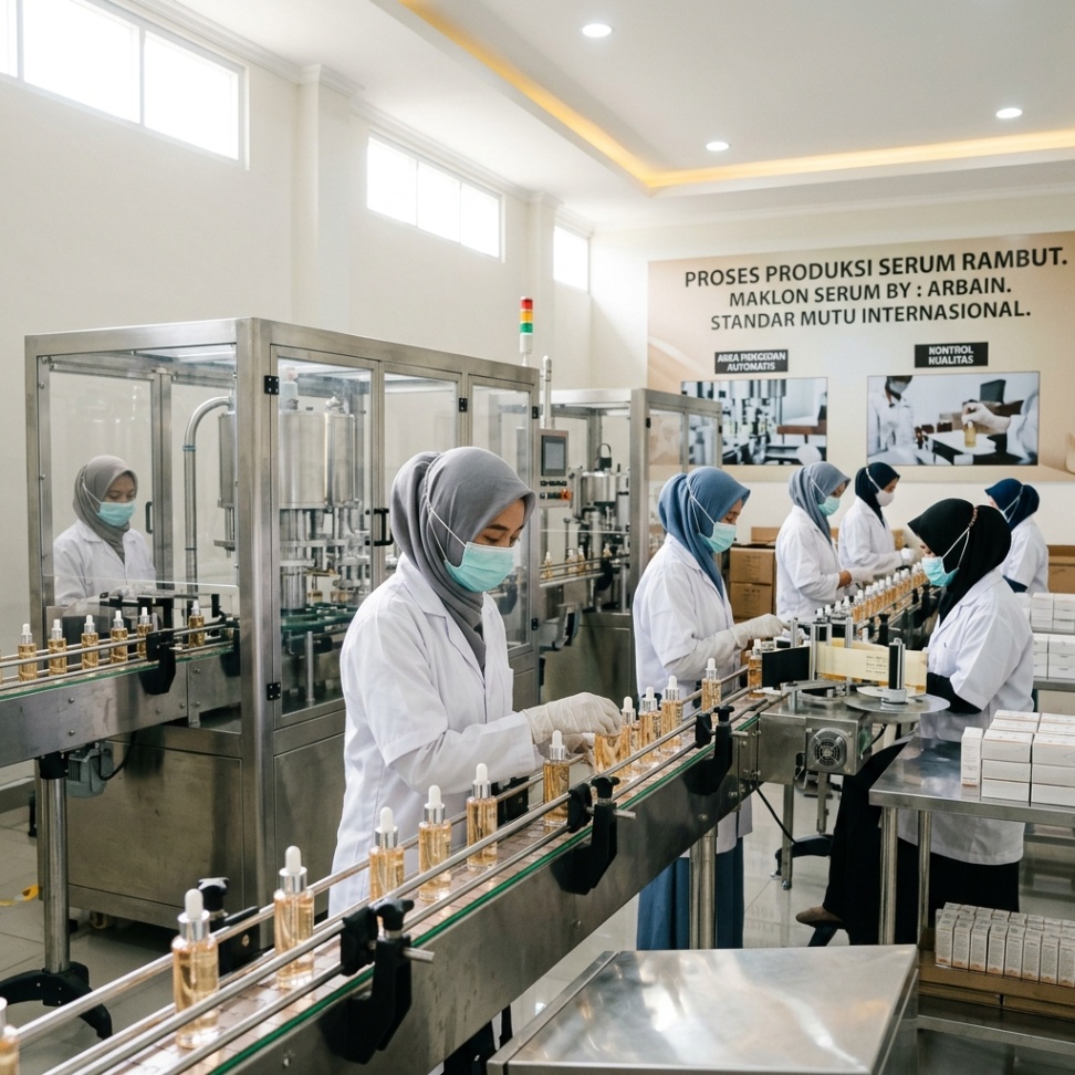 Melawan Kerontokan Rambut dengan Jasa Maklon Serum Rambut yang Berkualitas