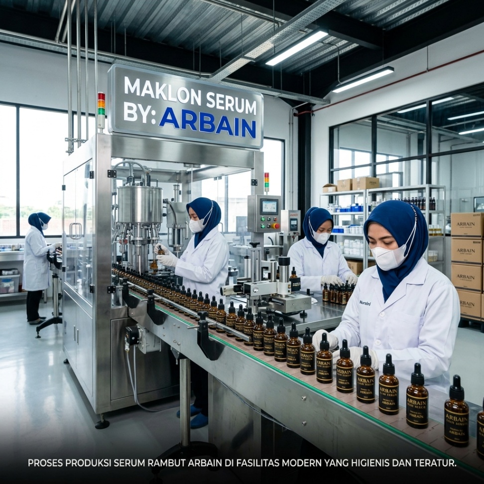 Proses Pesanan Jasa Maklon Serum Rambut yang Aman dan Efektif