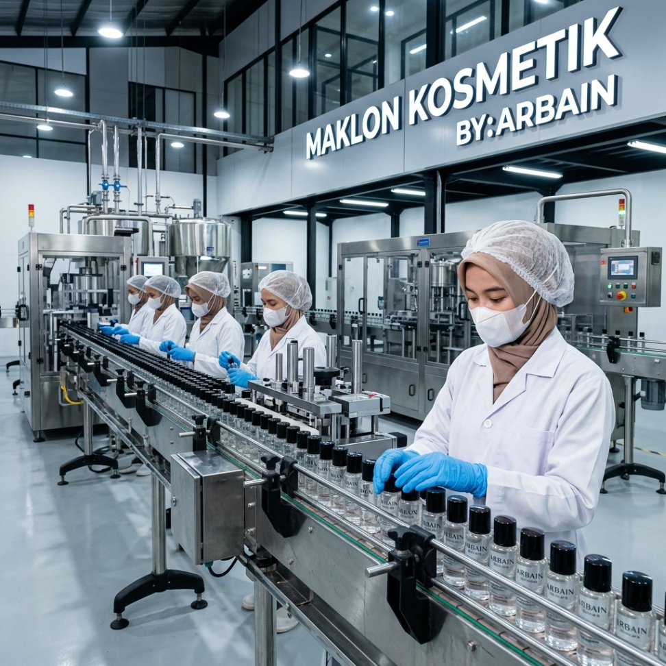 Produksi Kosmetik Berkualitas Tinggi dengan Layanan Jasa Maklon dari PT ARBAIN JAYA INVESTAMA - Hubungi Kami Melalui WhatsApp