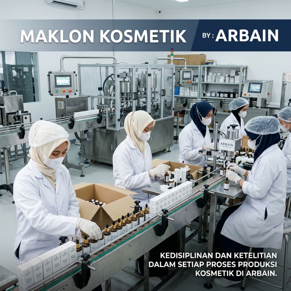 Menghindari Kesalahan Umum Saat Membeli Kosmetik: Pilih Pabrik Maklon Arbain yang Tepat