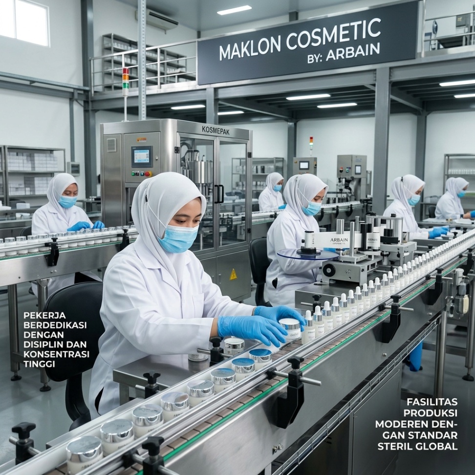 Siapkan Bisnis Kosmetik Berkualitas Tinggi dengan Pabrik Maklon Arbain