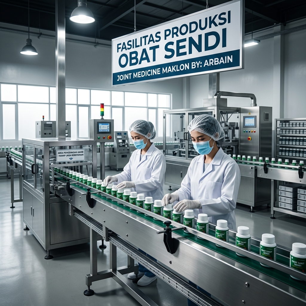 Pilih Layanan Maklon Terbaik untuk Obat Nyeri Sendi: PT Arbain Jaya Investama 081804599614