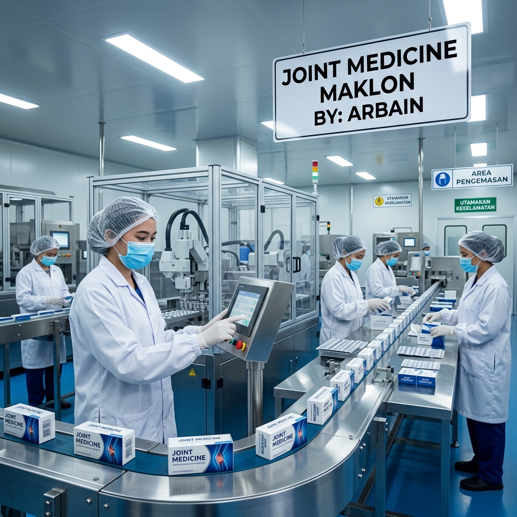 Mengapa Memilih PT Arbain Jaya Investama untuk Maklon Obat Nyeri Sendi yang Aman dan Efektif?