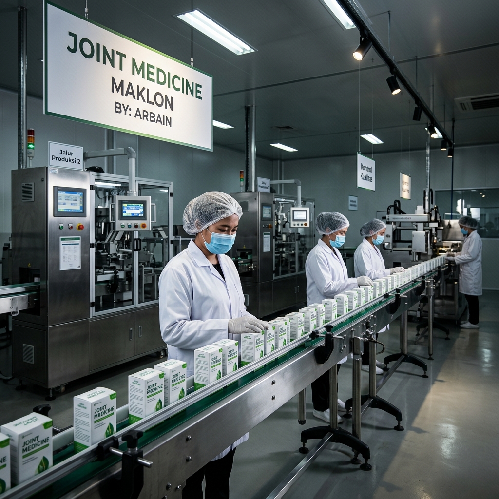 Mengapa Memilih Pabrik Maklon Arbain untuk Merealisasikan Impian Anda dalam Membuat Obat Nyeri Sendi?