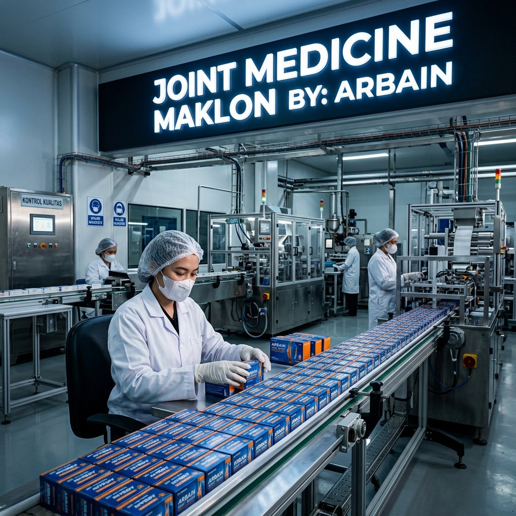 Mengapa Memilih PT Arbain Jaya Investama untuk Membuat Produk Obat Nyeri Sendi yang Mengesankan?