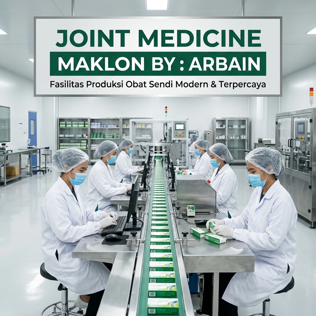 Mengapa Memilih Pabrik Maklon Arbain untuk Maklon Obat Nyeri Sendi Anda? Perbandingan dengan Alternatif