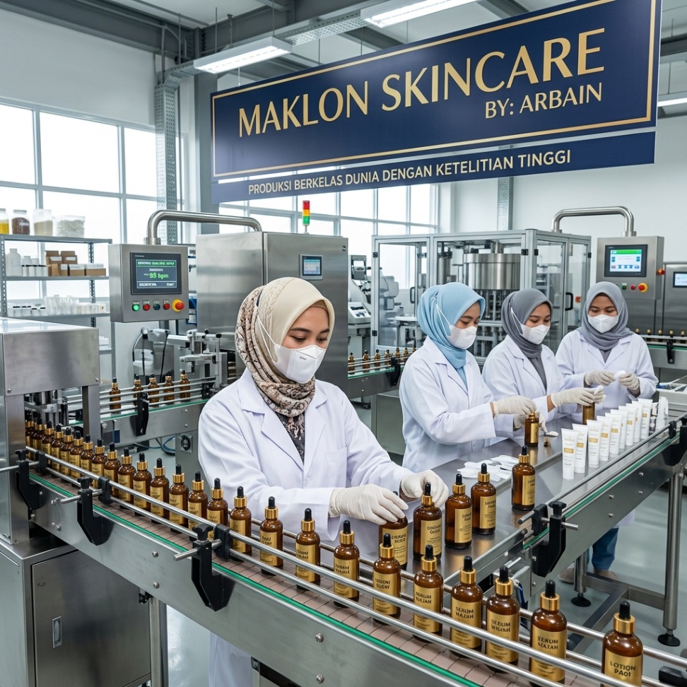 Maklon Serum Viral yang Aman dan Efektif: Alur Order yang Transparan di PT Arbain Jaya Investama
