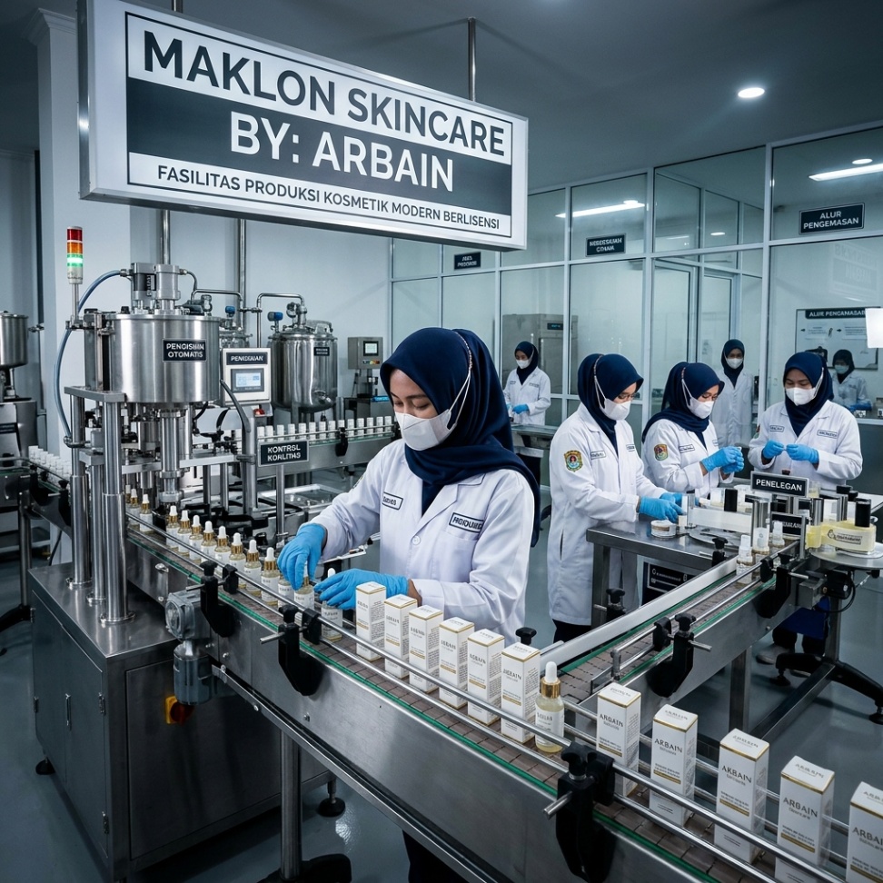 Cocok Untuk Siapa? Membuat Serum Viral Sendiri dengan Maklon Arbain