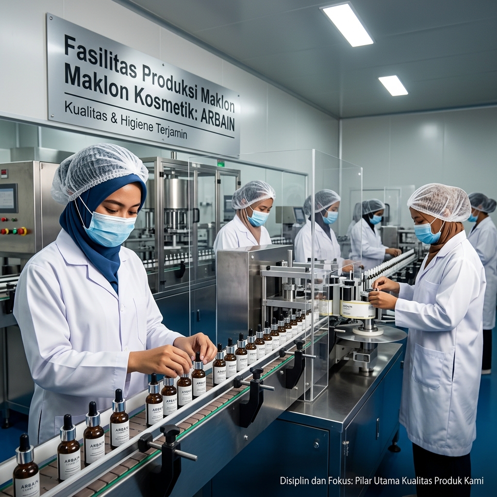 Mengapa Pabrik Maklon Arbain adalah Pilihan Terbaik untuk Brand Kosmetik Anda