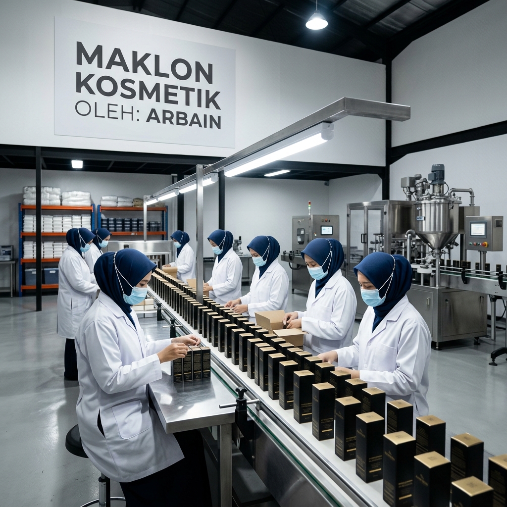 Panduan Memilih Pabrik Maklon yang Tepat untuk Formulasi Kosmetik Anda | Pabrik Maklon Arbain