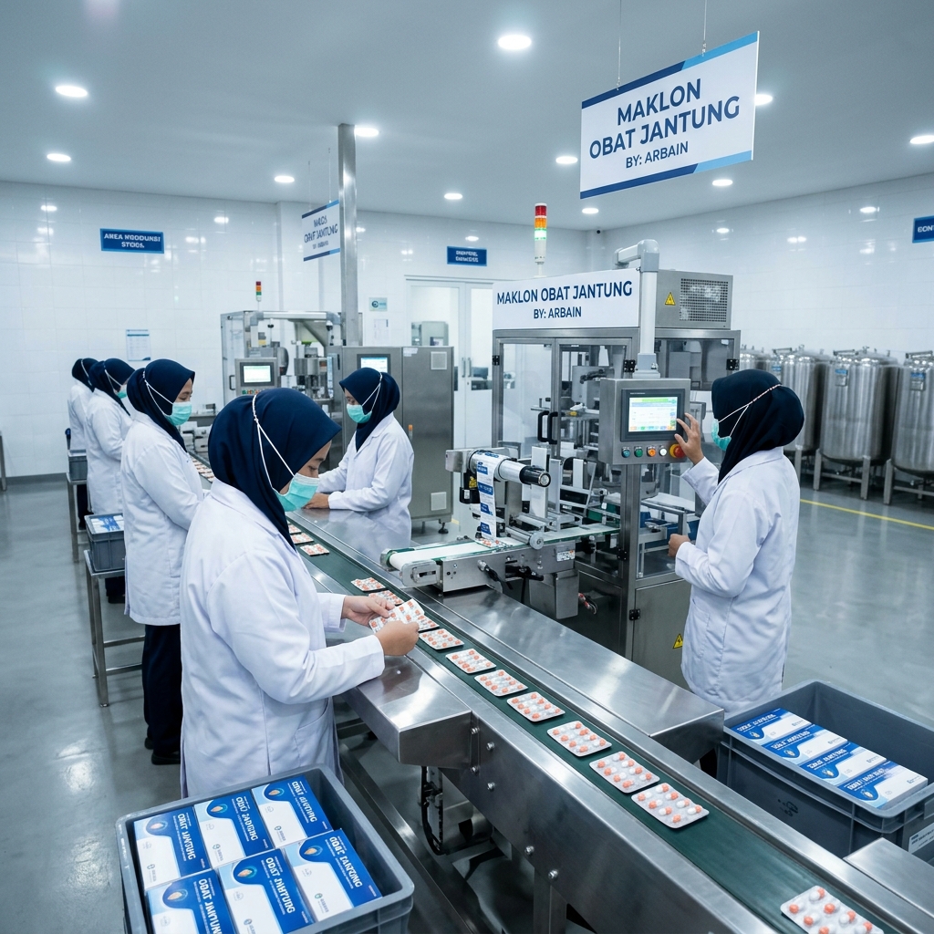 Cara Pesan Jasa Maklon Obat Jantung BPOM & Halal MUI dengan Aman dan Efektif