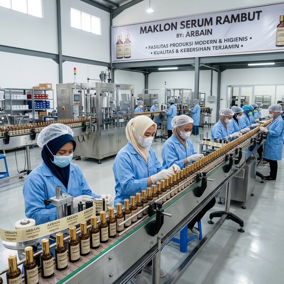 Jasa Maklon Serum Rambut: Membantu Anda Mewujudkan Impian Bisnis Kosmetik