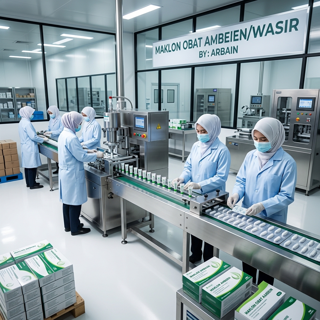 Keunggulan Jasa Maklon Arbain dalam Membuat Obat Ambeien / Wasir yang Berkualitas