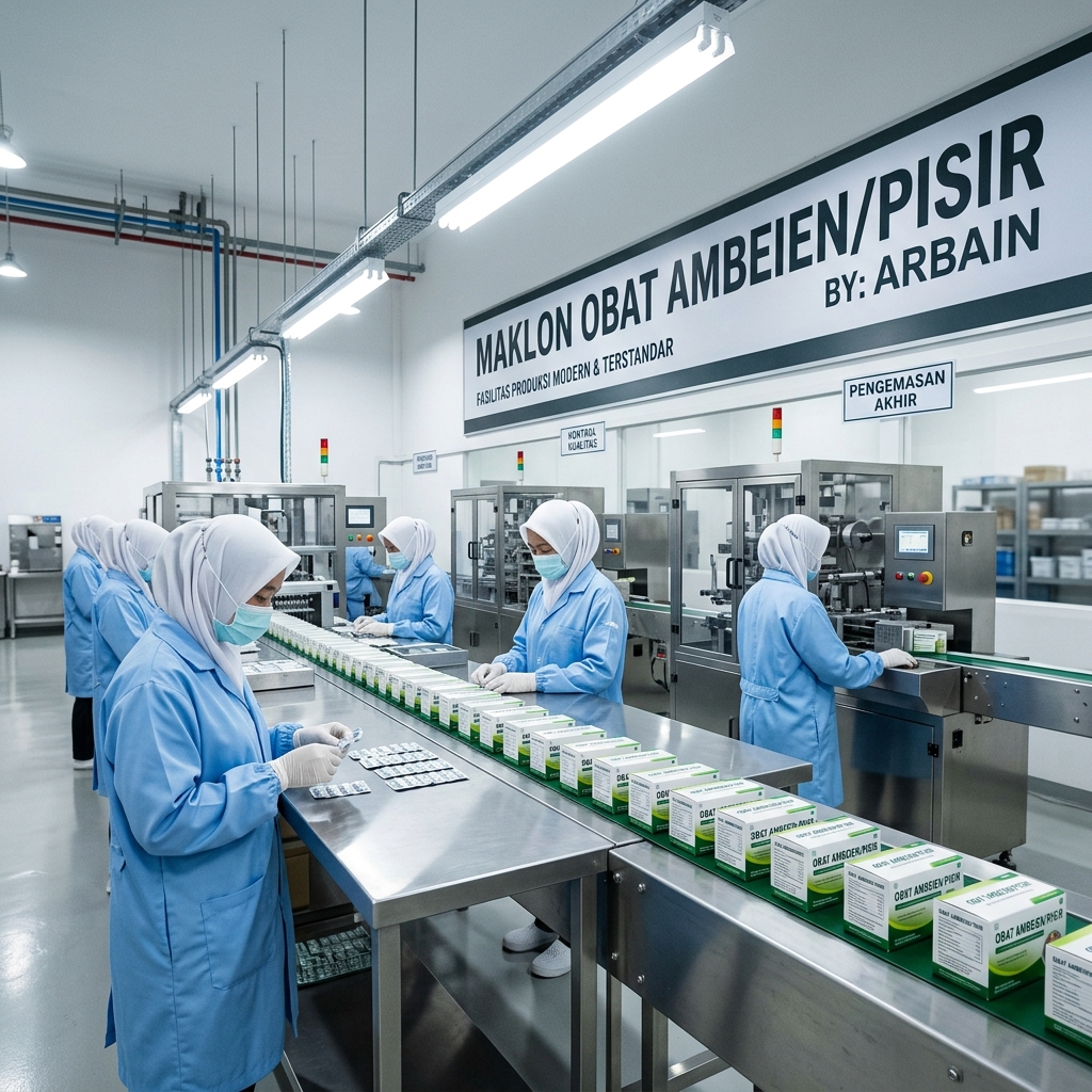 Produksi Maklon Obat Ambeien/Wasir yang Efektif: Bagaimana Jasa Maklon Arbain Membantu Mengatasi Masalah Kesehatan Anda