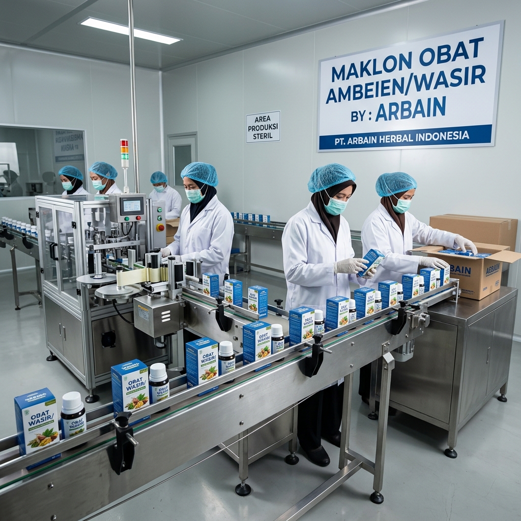 Standar Produksi Maklon Obat Ambeien/Wasir yang Mendapat Pengakuan dari Masyarakat