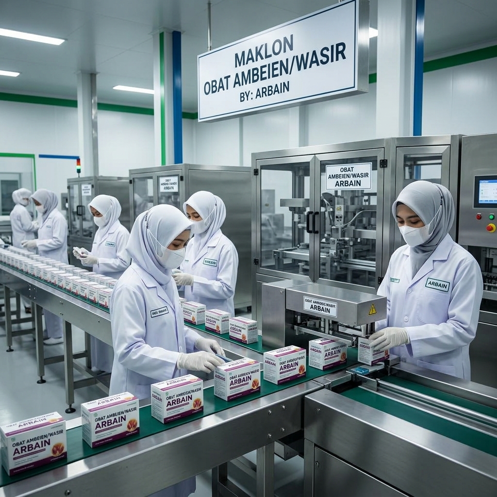 Perbandingan Produksi Maklon Obat Ambeien/Wasir: PT Arbain Jaya Investama vs Alternatif Lain