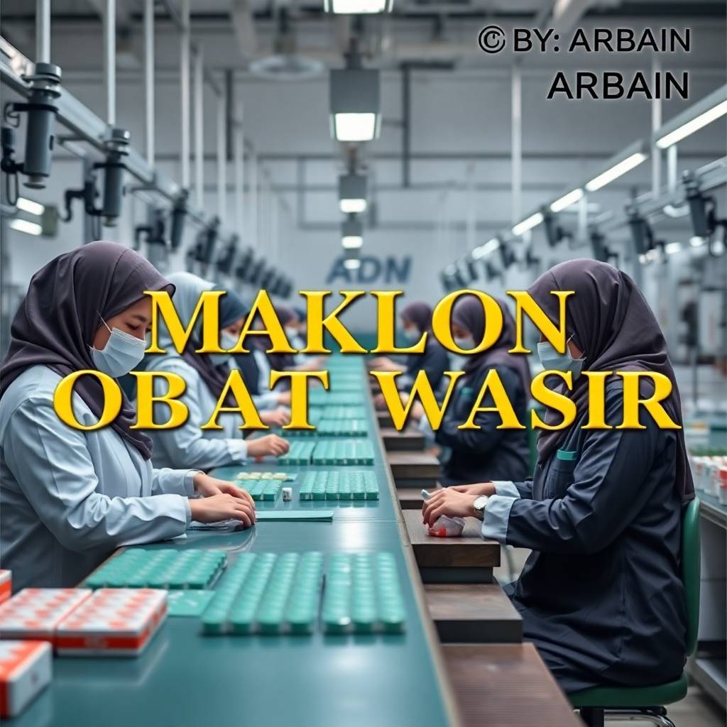 Rekomendasi Pabrik Maklon Obat Ambeien Modern dari PT Arbain Jaya Investama - Telp 081804599614