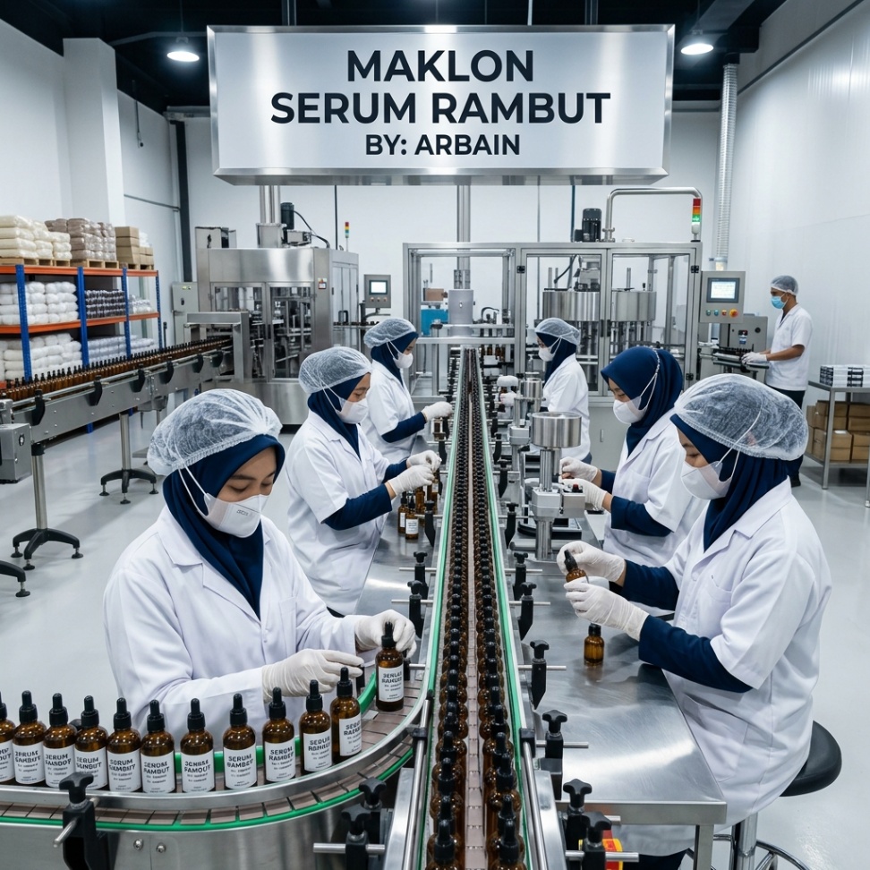 Keunggulan Maklon Serum Rambut PT Arbain Jaya Investama: Mengapa Pilih Kami?