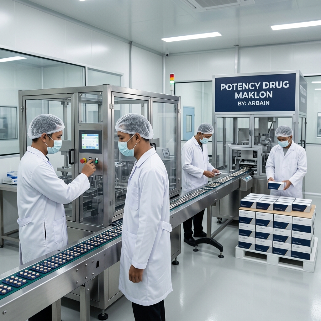 Jasa Maklon Obat Kuat: Mengapa Pilih Pabrik Arbain?