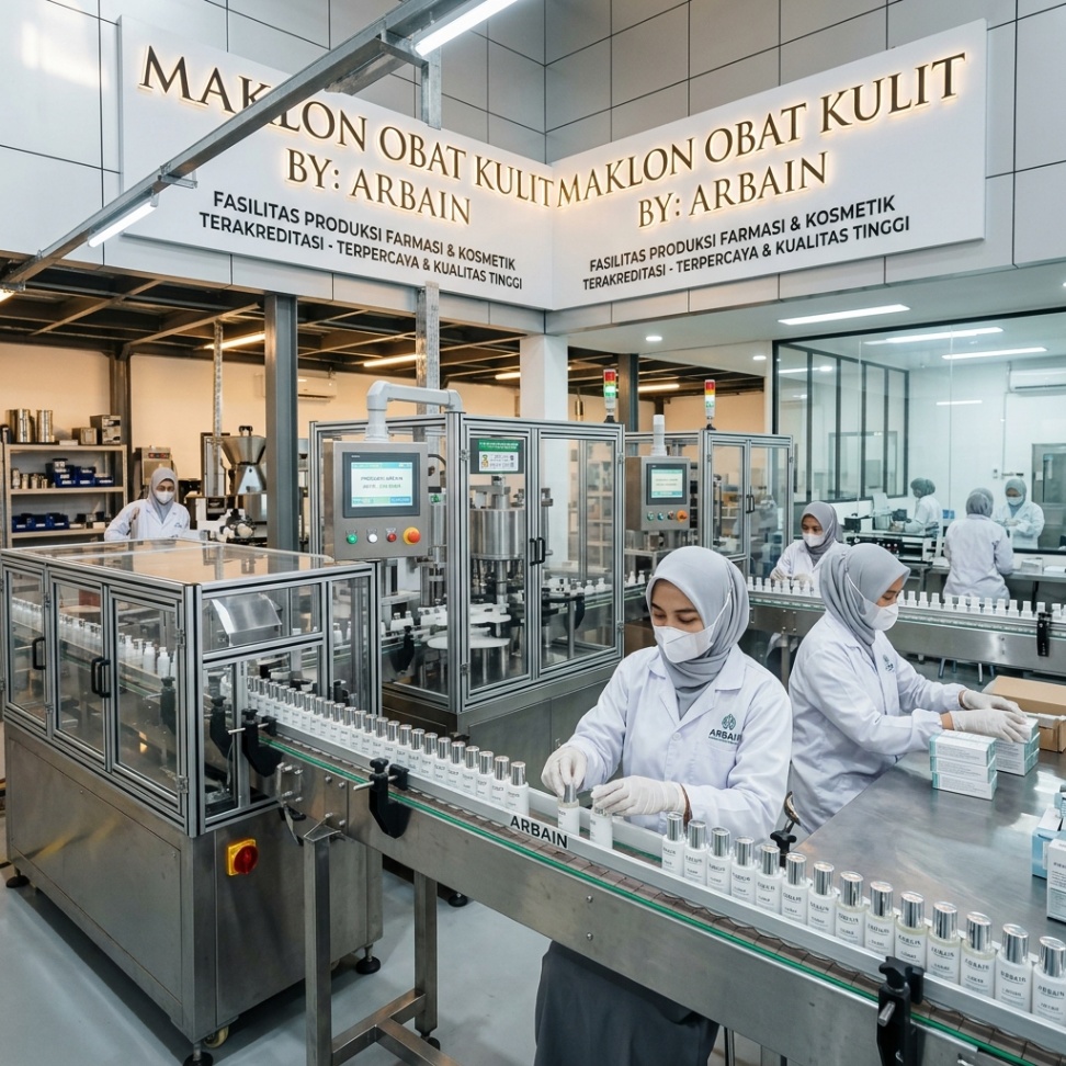 Maklon Obat Kulit yang Cocok untuk Pemula dan Bisnis Berpengalaman